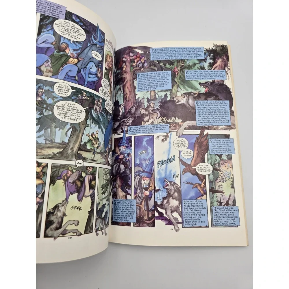 J. R. R. Tolkien The‎ Hobbit Graphic Novel TPB 1990 Eclipse